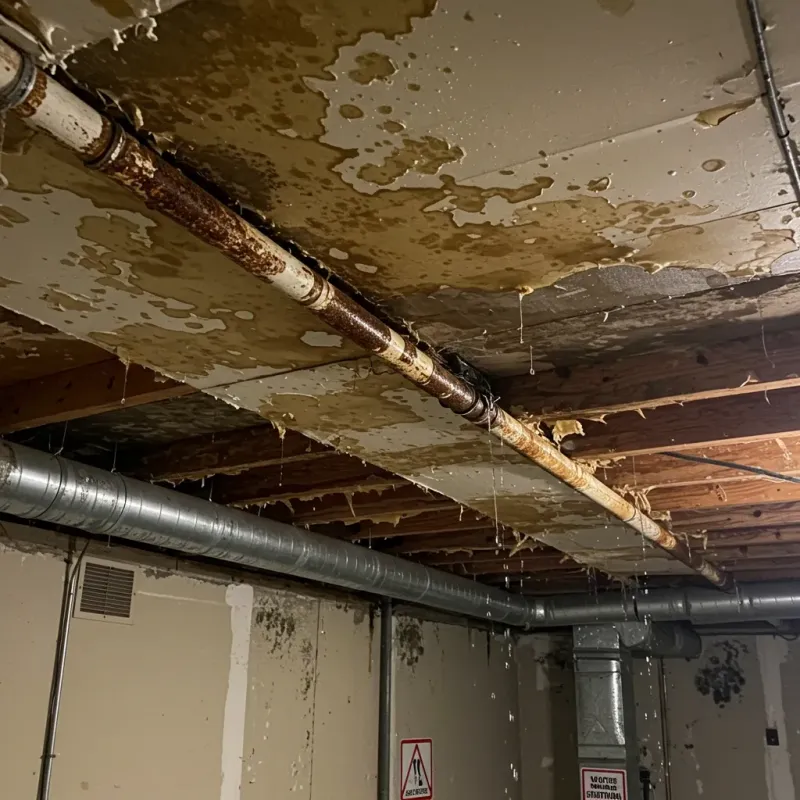 Ceiling Water Damage Repair in Raymond, WA