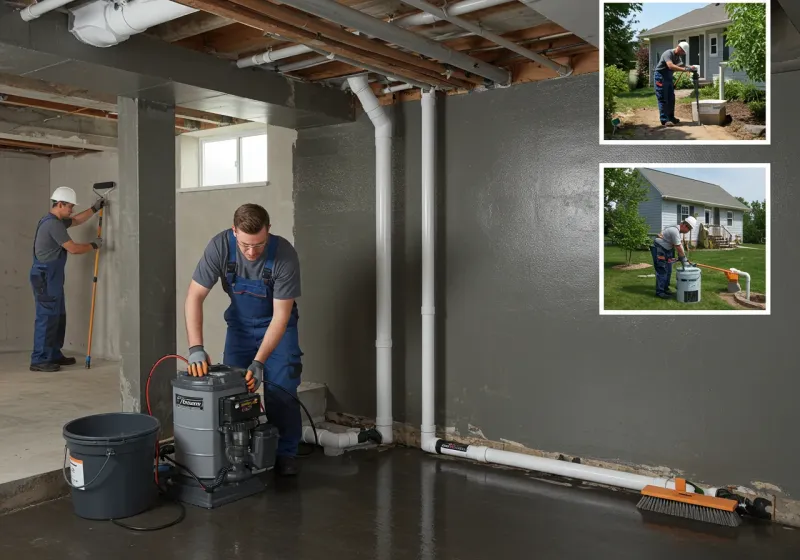 Basement Waterproofing and Flood Prevention process in Raymond, WA